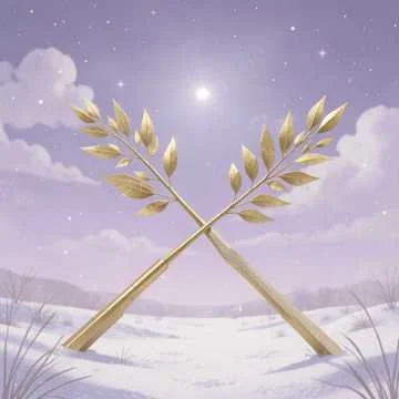 Ак чәчәкләр кебек кар ява