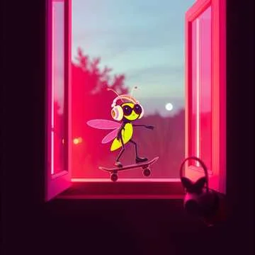 Комарик-Макарик летает у окна,