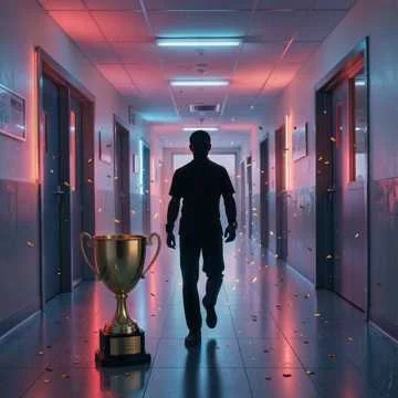 Сыночек Антон, сегодня школьный зал гудит,