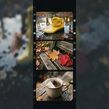 Сентябрь пришёл в калошах,