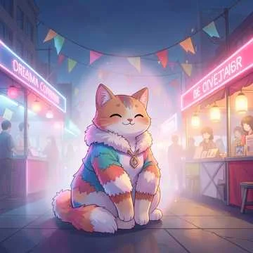 Анимешник и загадочный кот