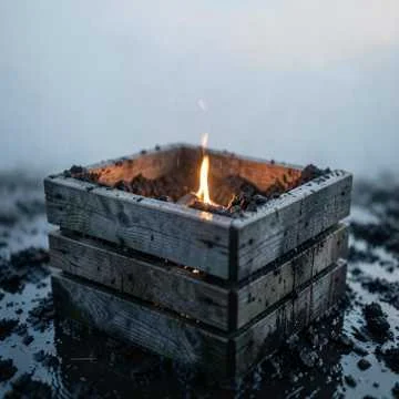 В окопе сыром, где глина как лед,