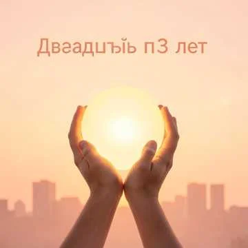 Двадцать пять лет назад наше солнце взошло,В этот мир наше главное счастье…