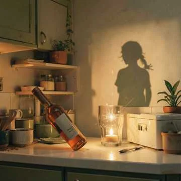 Виталя утром встаёт — ищет, что бы выпить,