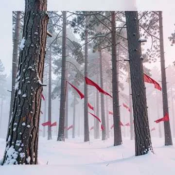 Роняя шерсть, вздымая снег