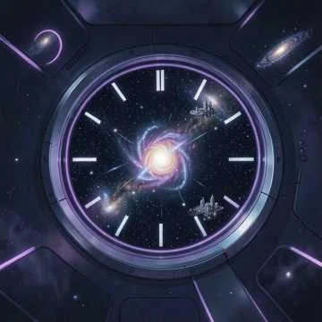 В окне иллюминатора – тьма и пятна