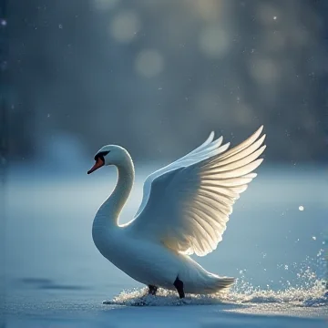 Лебединой стаей куда--то,