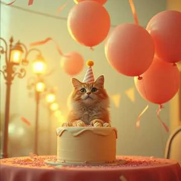 У Полины день рождения.ей 6 лет. Блондинка, есть кот. Друг Артур поздравляет…