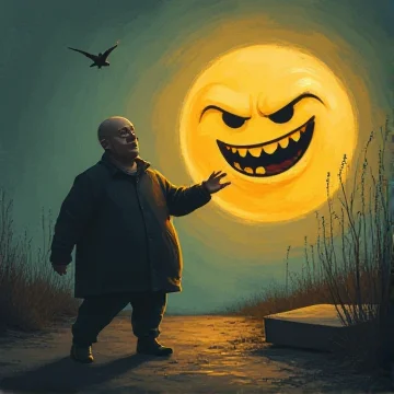 сидит грустная кабина , зовут его Вестик