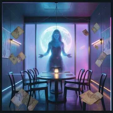 Midnight in the dining hall