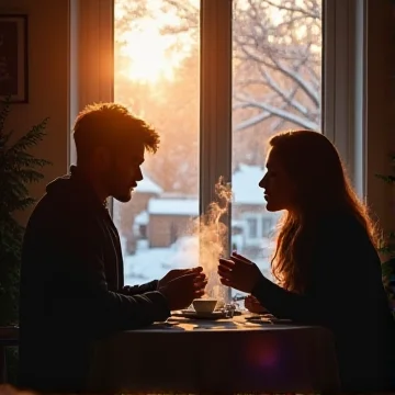 Двадцать четвёртое декабря, вечерний свет,