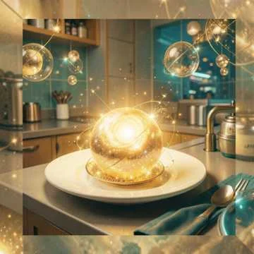 На тарелке целый космос