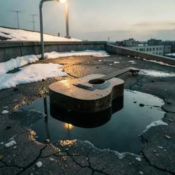 Растаял снег