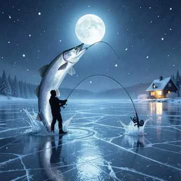 Табага, ночь, мороз кусает за нос,