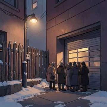 У нас во дворе тишина.