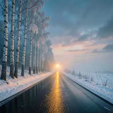 Сильные морозы нас обнимают,