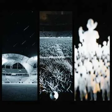 energetic drums and stadium crowd sounds
