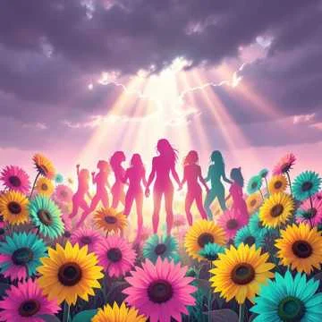 Название песни: "Rise Like a Wildflower"