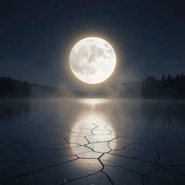 Луна не излучает свет.