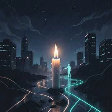 Зажгу свечу тебе.......