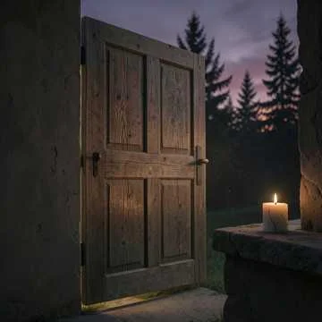 Ах, дверь не запирала я,