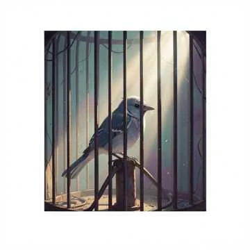 Птичка летела в далёкие дали,