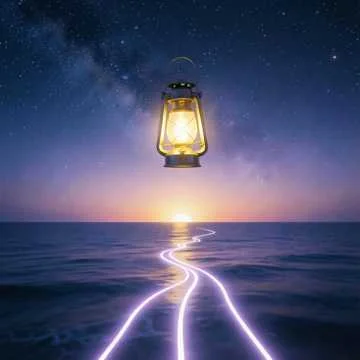 When the stars are fading in the sky,