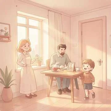 В доме Румянцевых светло