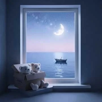Спят игрушки в коробке