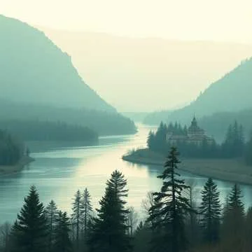 Степь широкая, лес густой,
