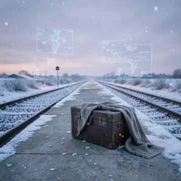 Снег на рукаве