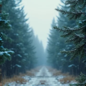 ветка сосны