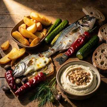 Сельдь с молодым картофелем