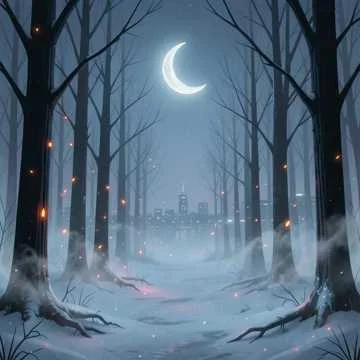 В небе, где звезды как сердца мертвы,