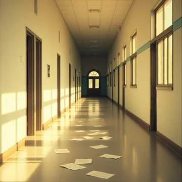 Мы сегодня прощаемся с детством звенящим,