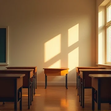 В шуме школьных, беспокойных дней,
