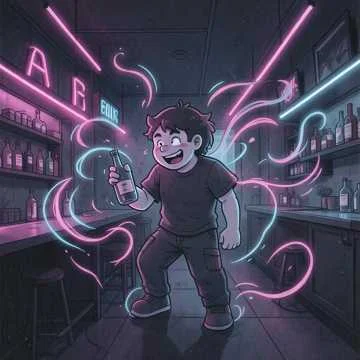 Анька снова на виду, Глаз не прячет никому. Взгляд упрямый, шаг хмельной, В…