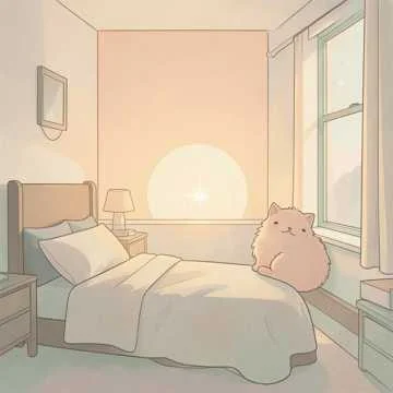 Котёночек, взгляд твой тёплый, как рассвет,