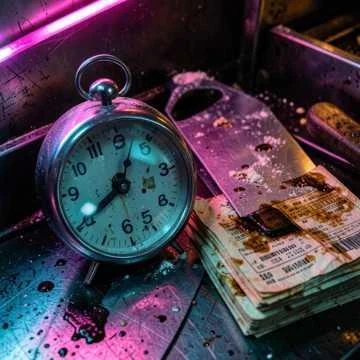 Неон на вывеске кашляет тьмой