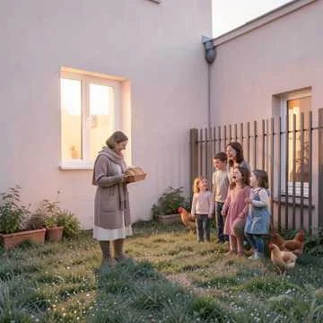 Лукьяновка на рассвете