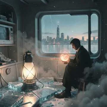 В дыму кальяна, средь чужих речей,