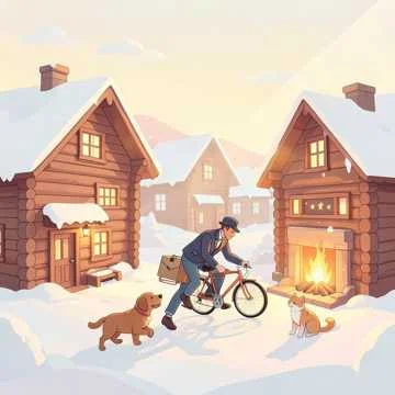 Убежали из квартиры, бросив городскую суету,