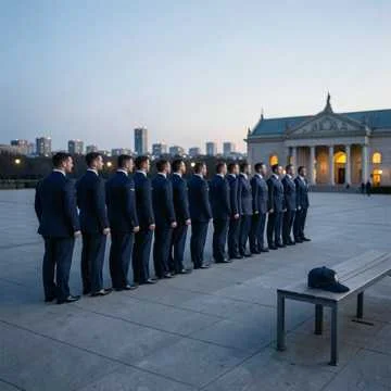 Они закончили ЦПП, идут по плацу одной себе. Сейчас они младший лейтенант.…