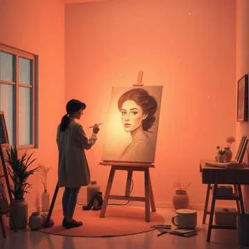 Просто я тебя нарисовала