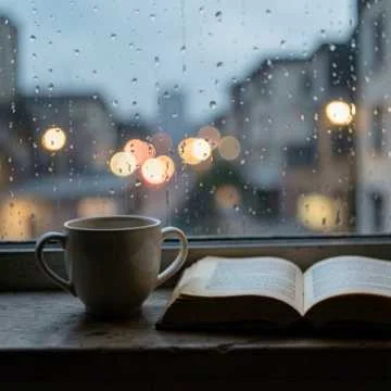 City lights are flickering low,