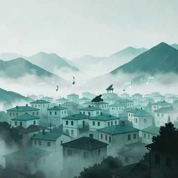 Милый старый дворик, виноградная лоза,