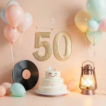 День Рождения у Виктора 50 лет, жена Людмила, дочь Жанна