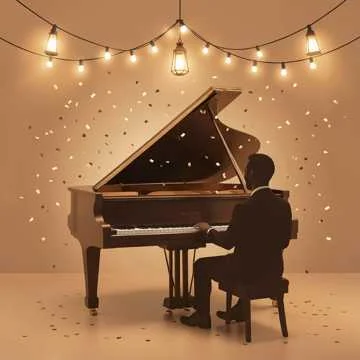 Яркий свет фонарей, музыка льётся рекой,