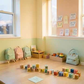 Тихо портфельчики ждут у стены