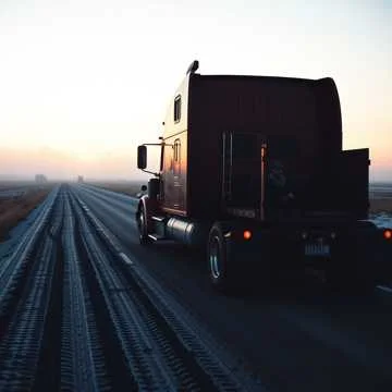 Рассветный туман над асфальтом седым,